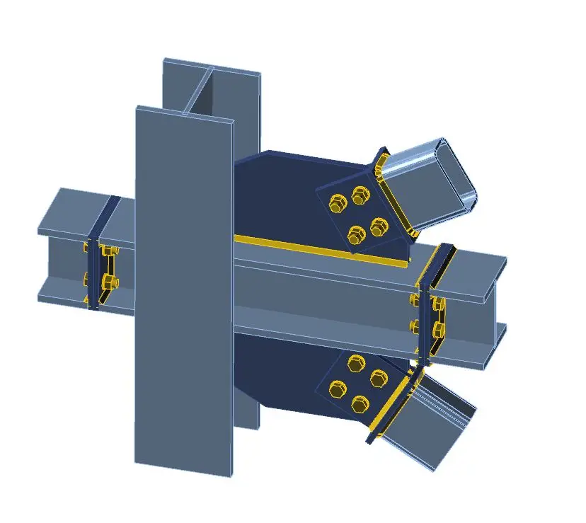 Bracing connections- Gusset plates