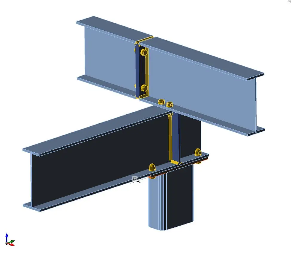 Varying top of beams